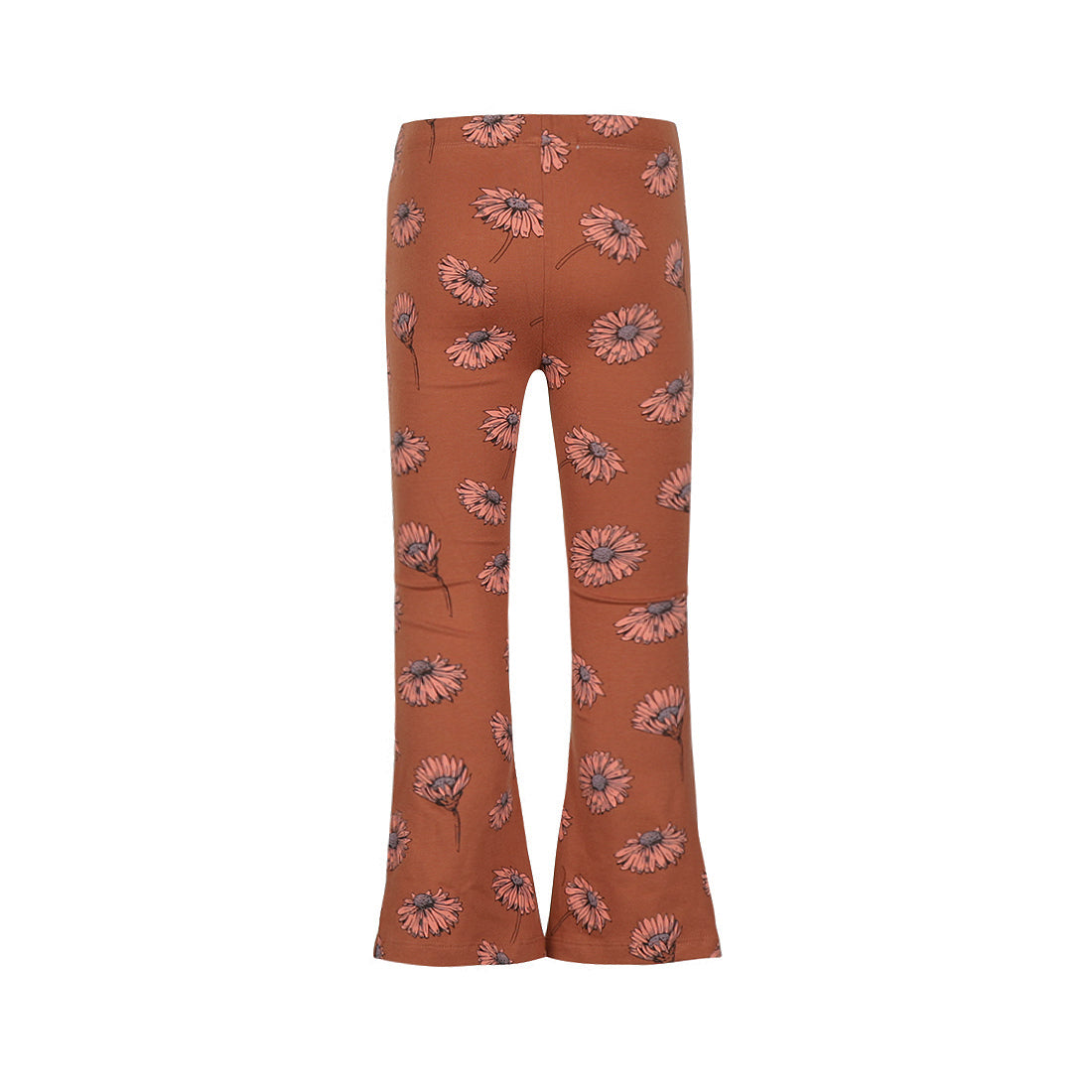 Koko Noko Meisjes Flared Legging - Cedar wood — detailfoto 2