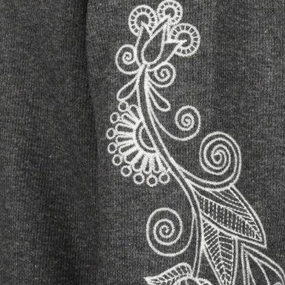 No Way Monday Meisjes Trui - Dark grey melee — detailfoto 3