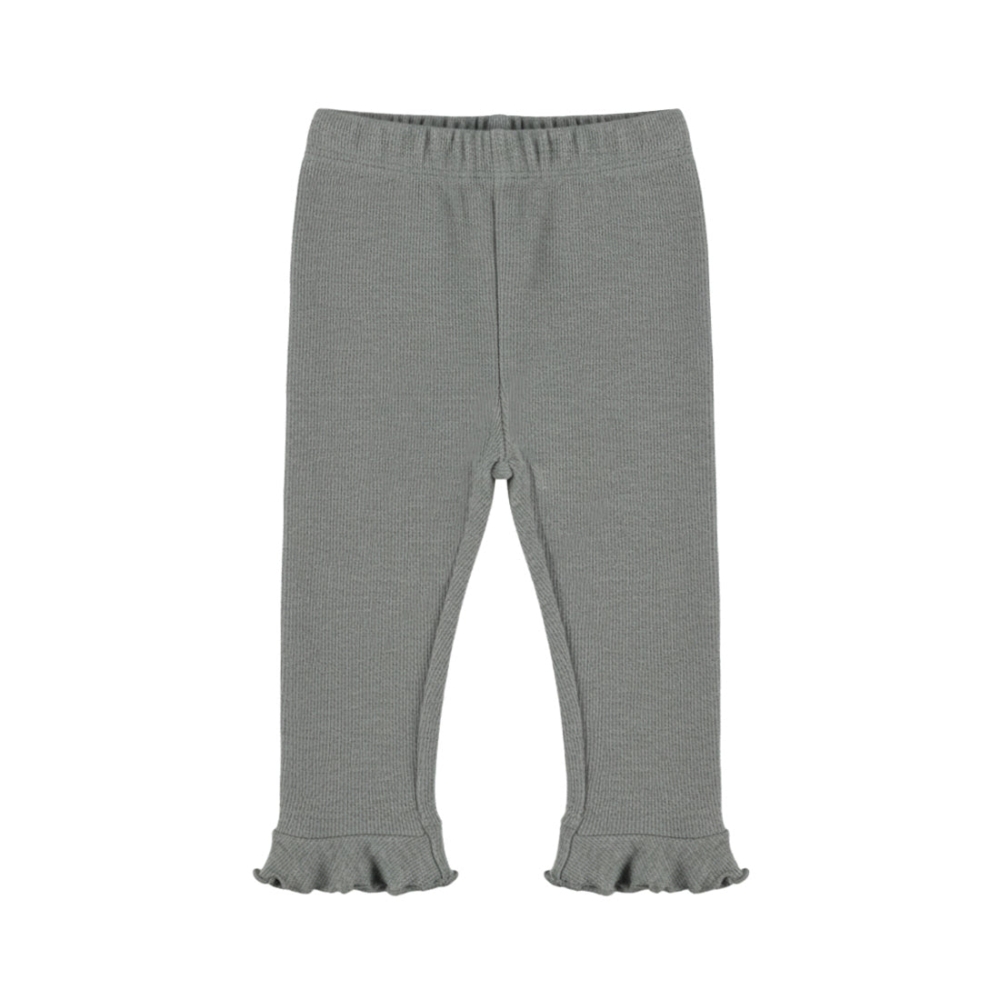 Dirkje Meisjes Legging 2-pack - Mid gray melee — detailfoto 5