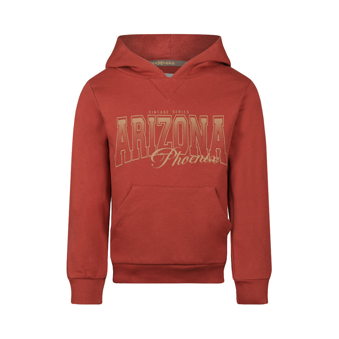 Koko Noko Jongens Hoodie - Faded red