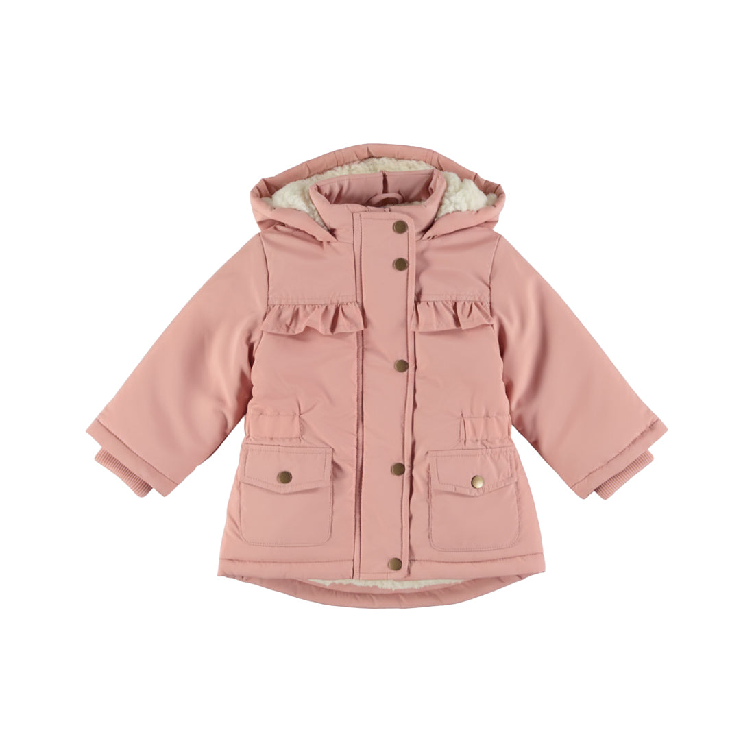 Dirkje Meisjes Parka - Misty rose