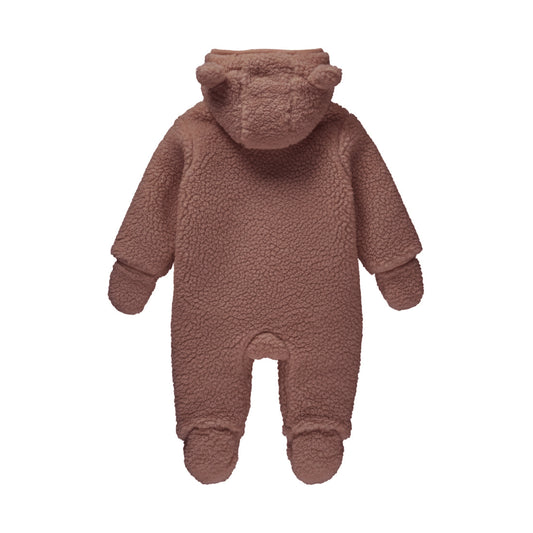 Dirkje Meisjes Snowsuit - Burlwood — detailfoto 2