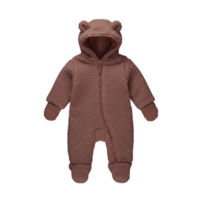 Dirkje Meisjes Snowsuit - Burlwood — detailfoto 3