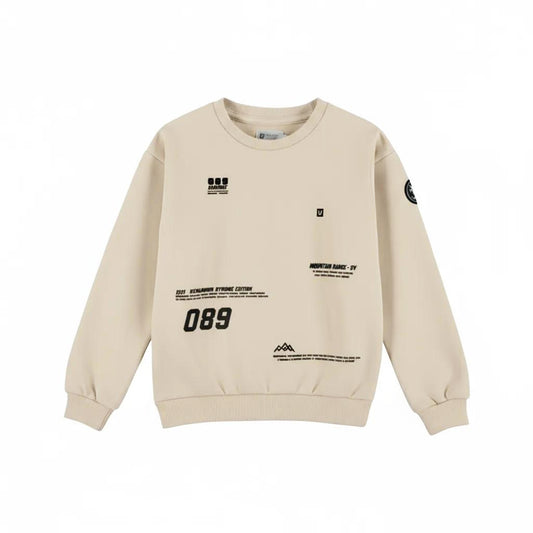 No Way Monday Jongens Trui - Feather gray