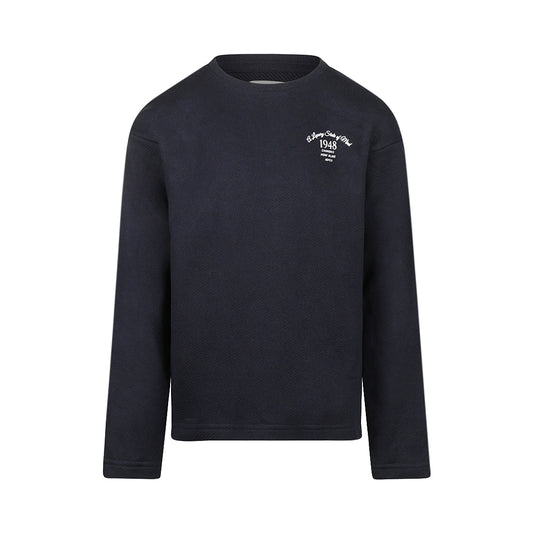 No Way Monday Jongens Longsleeve - Navy