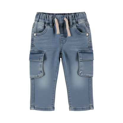 Dirkje Jongens Tapered Fit Jeans - Denim mid. Blue