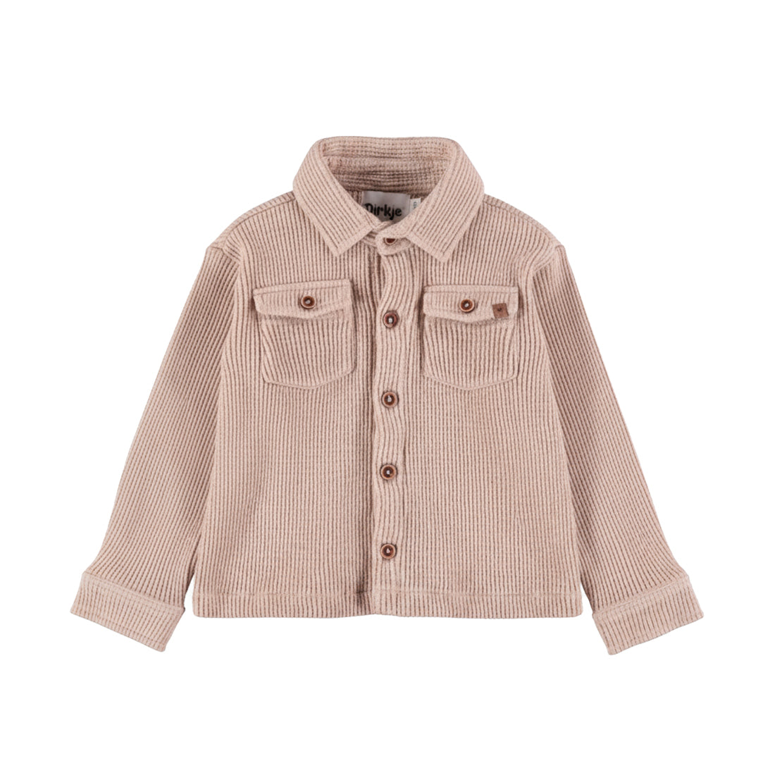 Dirkje Jongens Loose Fit Overhemd - Angora