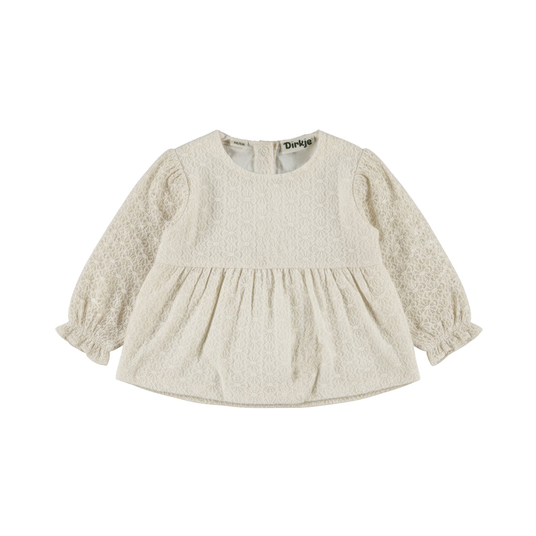 Dirkje Meisjes Blouse - Antique white