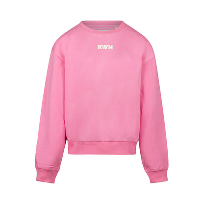 No Way Monday Meisjes Trui - Aurora pink