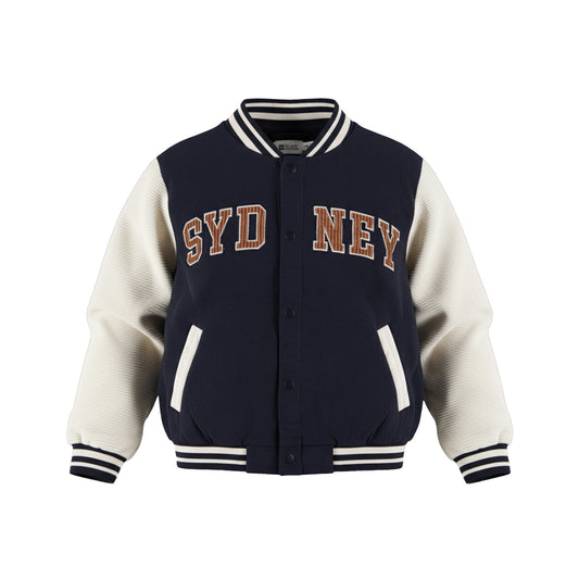 No Way Monday Jongens Baseball Vest - Navy