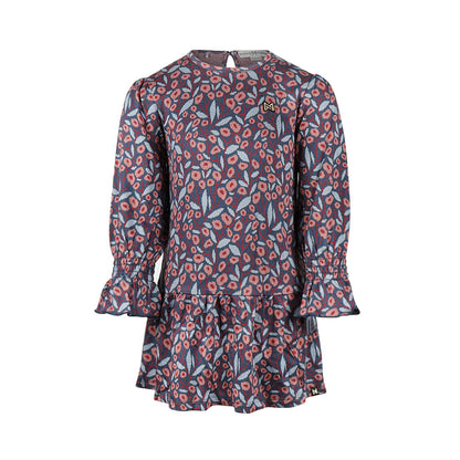 Koko Noko Meisjes Bloemen Jurk - Key largo