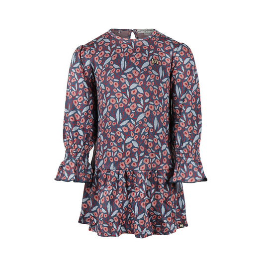 Koko Noko Meisjes Bloemen Jurk - Key largo