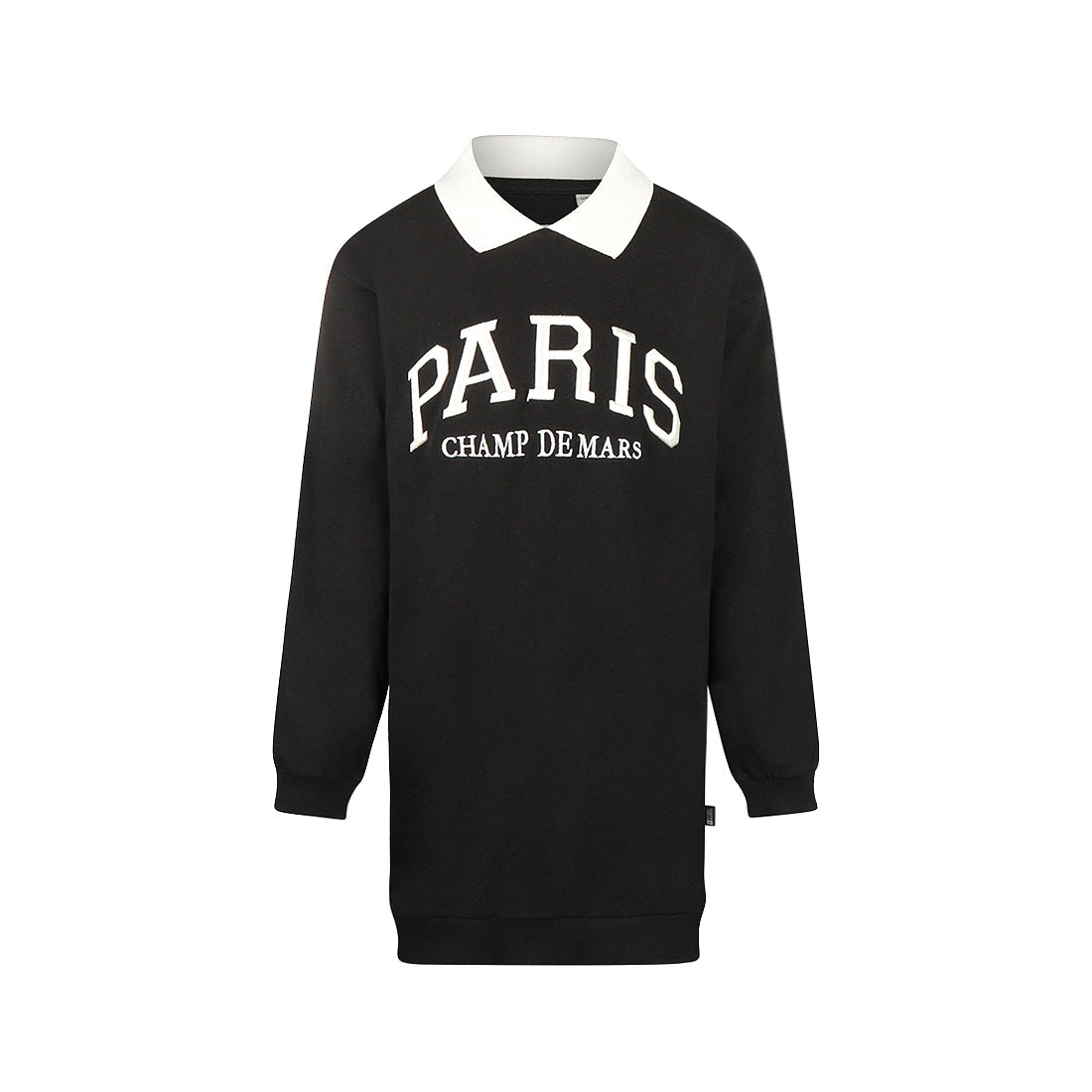 No Way Monday Meisjes Jurk - Black