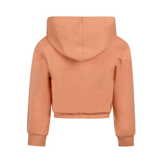 Koko Noko Meisjes Hoodie - Muted clay — detailfoto 2