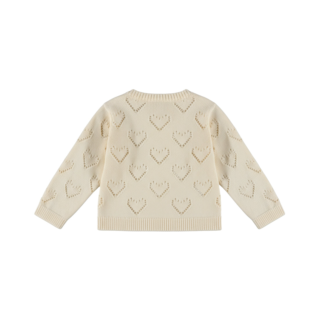 Dirkje Meisjes Vest - Antique white — detailfoto 2