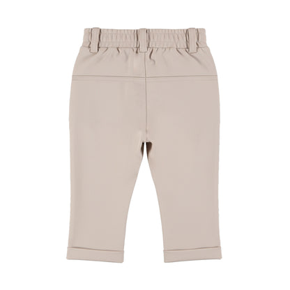 Dirkje Jongens Loose Fit Broek - Chateau gray — detailfoto 2