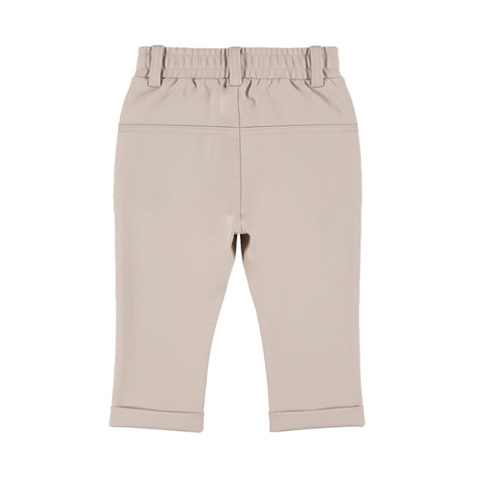 Dirkje Jongens Loose Fit Broek - Chateau gray — detailfoto 2