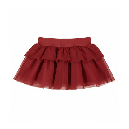 Dirkje Meisjes Rok - Rosewood — detailfoto 2