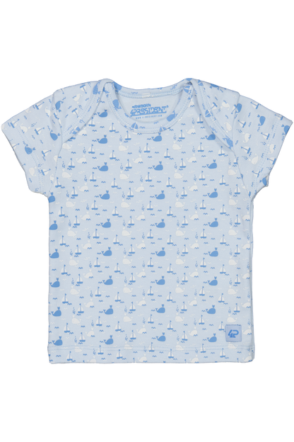 4President Jongens T-shirt Rein - Lichtblauw