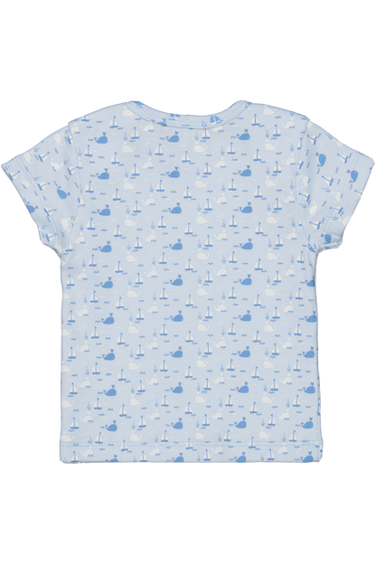 4President Jongens T-shirt Rein - Lichtblauw