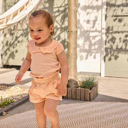 Dirkje peach little bee korte broek