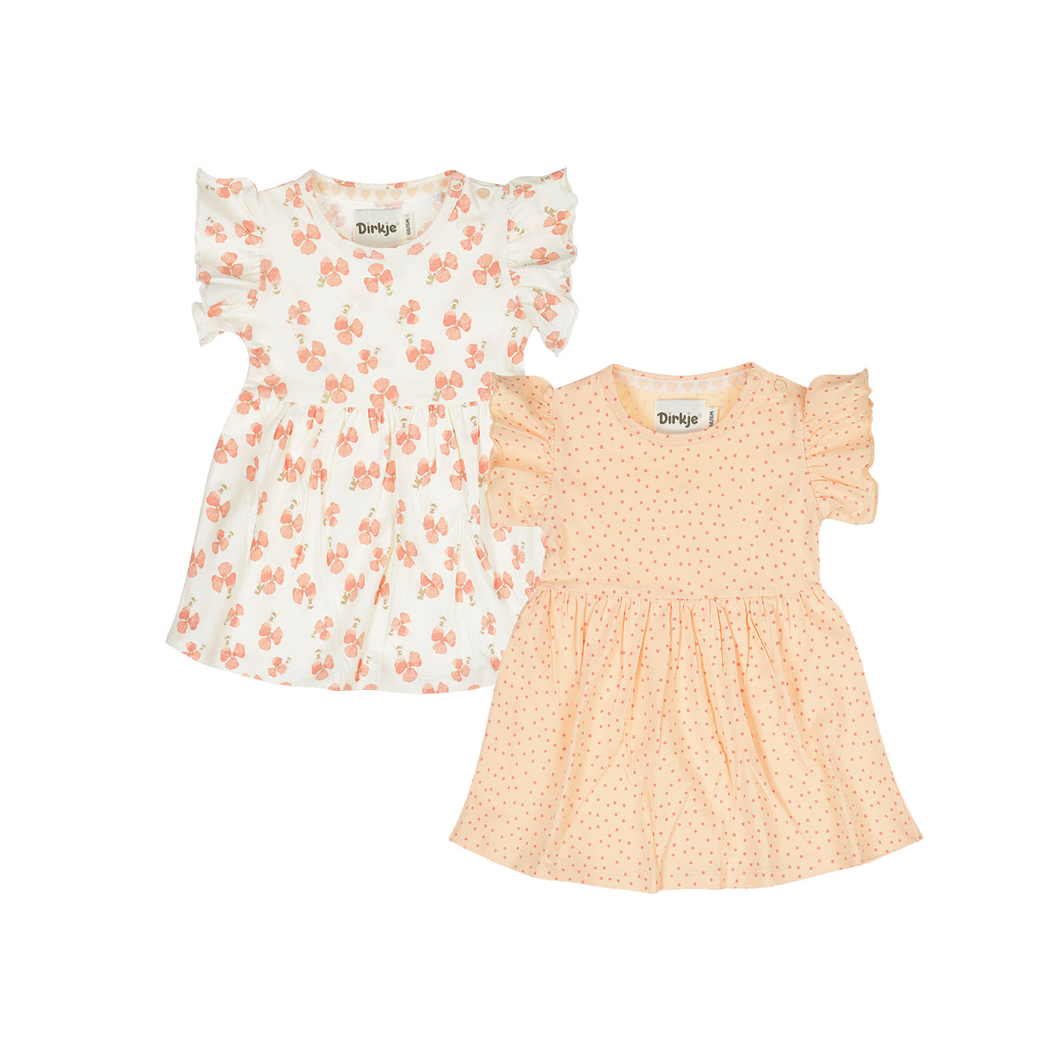 Dirkje little bee jurk 2-pack