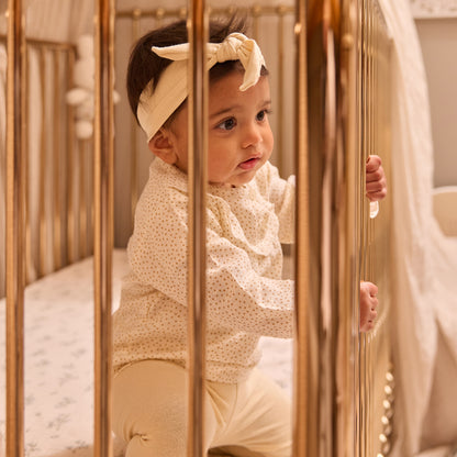 Dirkje blossom baby set - blouse, legging en haarbandje
