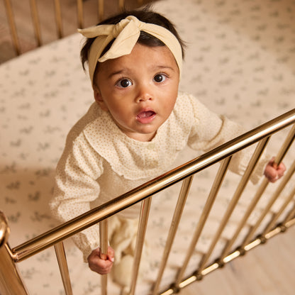 Dirkje blossom baby set - blouse, legging en haarbandje