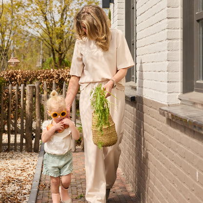 Dirkje aqua green korte broek