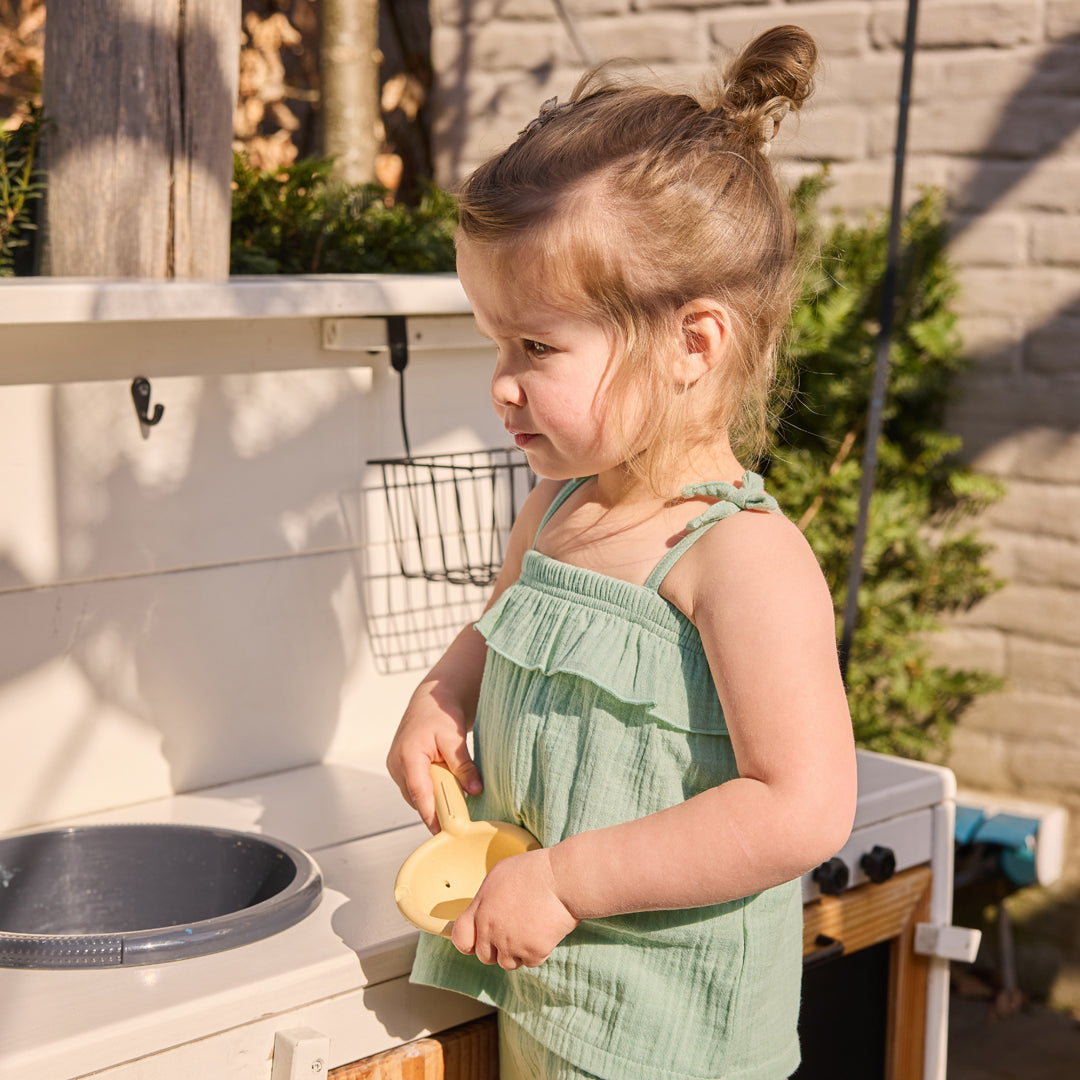 Dirkje aqua green kleding set - top en broek