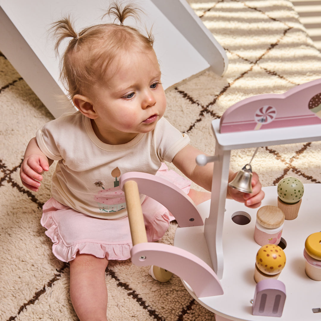 Dirkje cupcake kleding set - t-shirt en korte broek