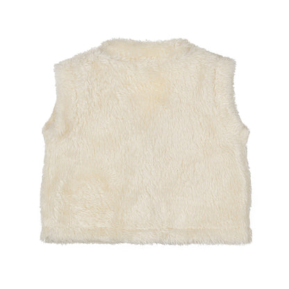 Dirkje Meisjes Gilet - Off-white