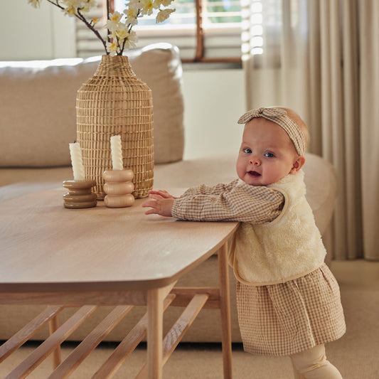 Dirkje Meisjes Babyset - Taupe