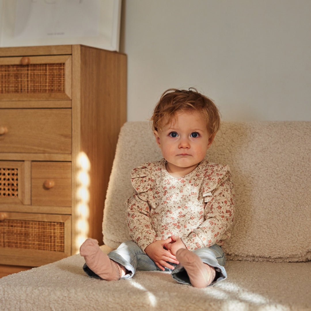 Dirkje Meisjes Sweater - Beige