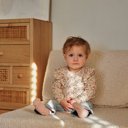 Dirkje Meisjes Sweater - Beige