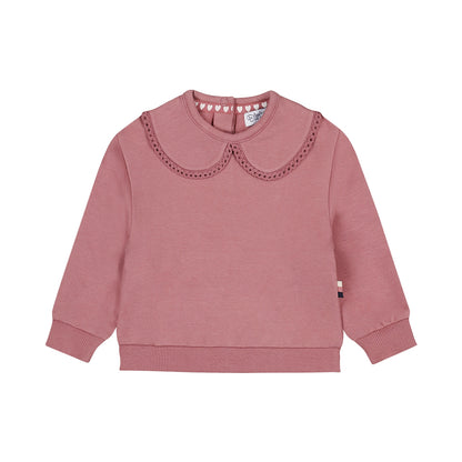 Dirkje Meisjes Sweater - Oudroze