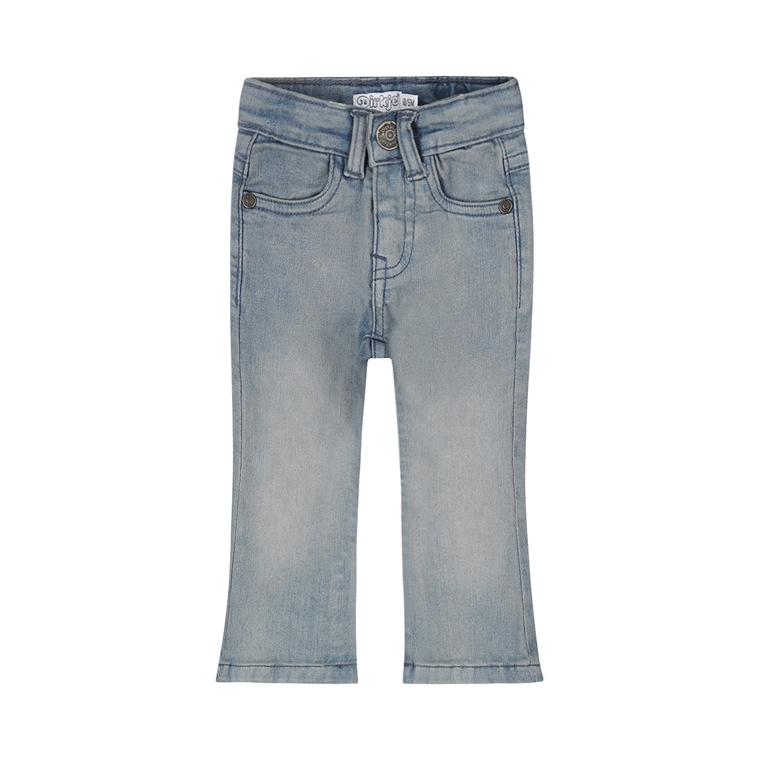 Dirkje Meisjes Flared jeans - Lichtblauw