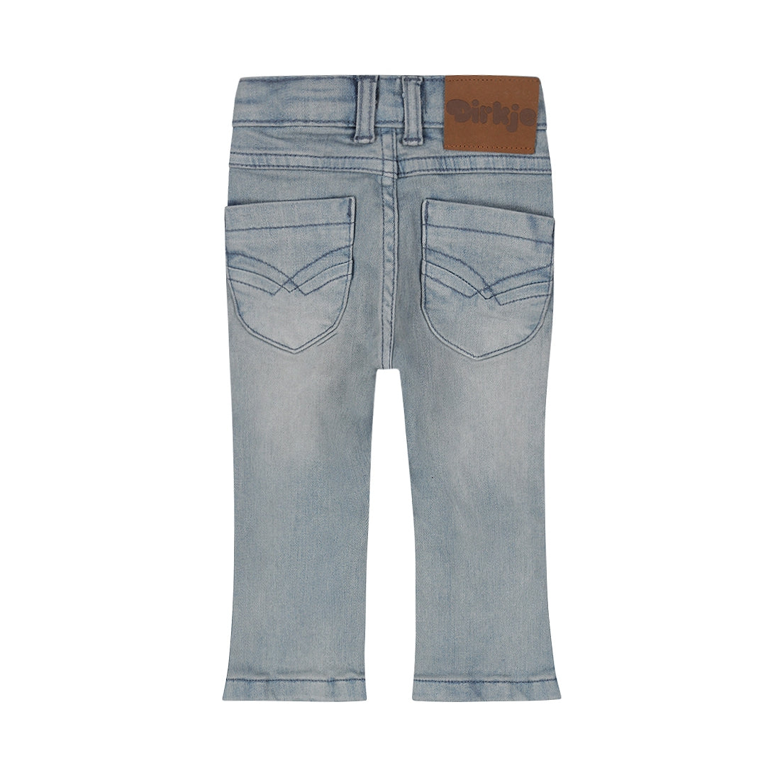 Dirkje Meisjes Flared jeans - Lichtblauw