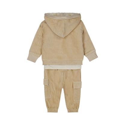 Dirkje Jongens Babyset - Zand