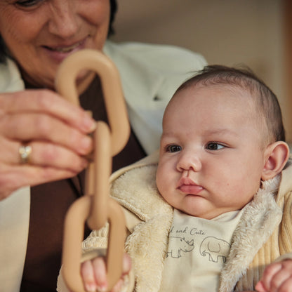 Dirkje Jongens Babyset - Zand