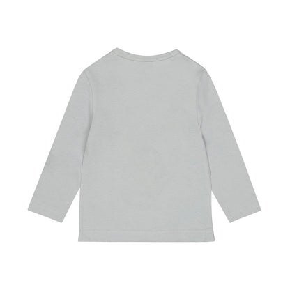 Dirkje Jongens Longsleeve - Lichtgrijs