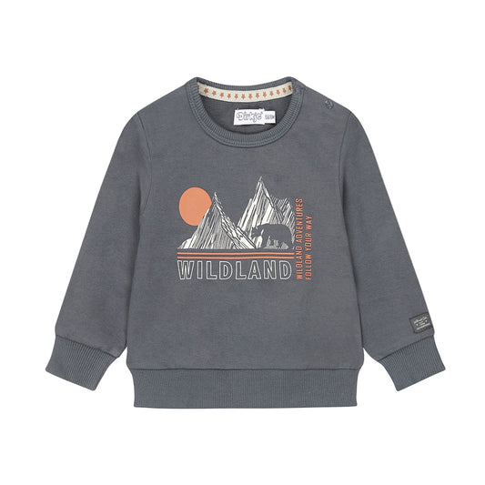Dirkje Jongens Sweater - Donkergrijs