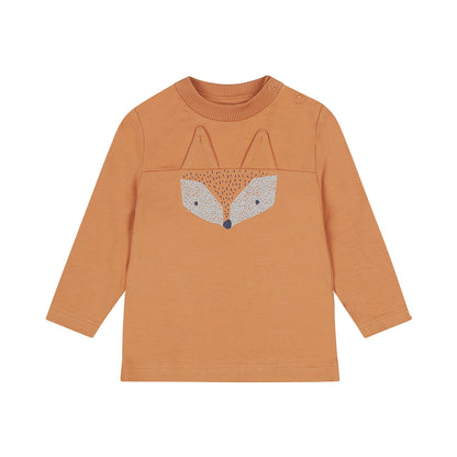 Dirkje Jongens Longsleeve - Cognac