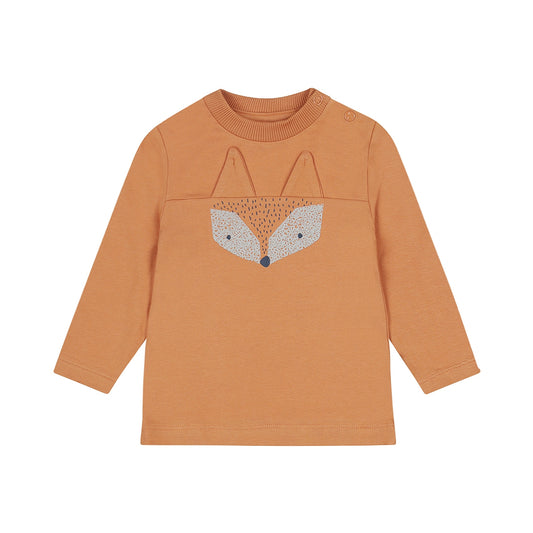 Dirkje Jongens Longsleeve - Cognac