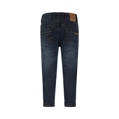 Koko Noko Jongens Loose fit jeans - Donkerblauw