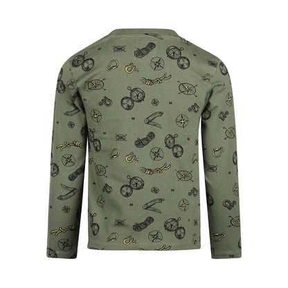 Koko Noko Jongens Longsleeve - Groen