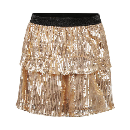 Koko Noko Meisjes Paillettenrok - Rosé