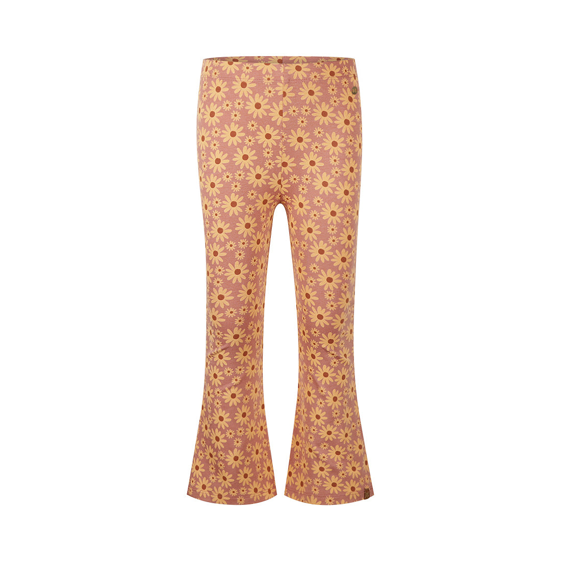 Koko Noko Meisjes Flared legging - Dark old pink