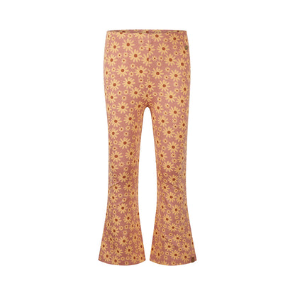 Koko Noko Meisjes Flared legging - Dark old pink