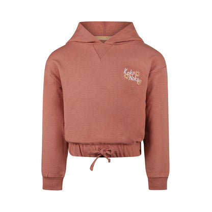 Koko Noko Meisjes Hoodie - Donker oudroze